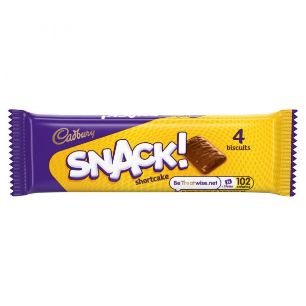 Cadbury Shortcake Snack 40g x 36 (re-packed line)