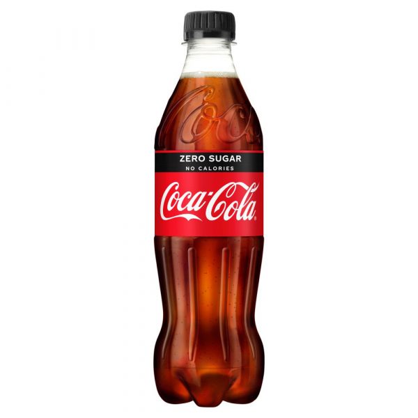 GB Coke Zero Bottles 500ml x 12