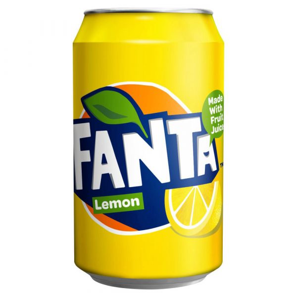 Fanta Lemon Can 330ml x 24