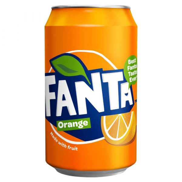 Fanta Orange Can 330ml x 24