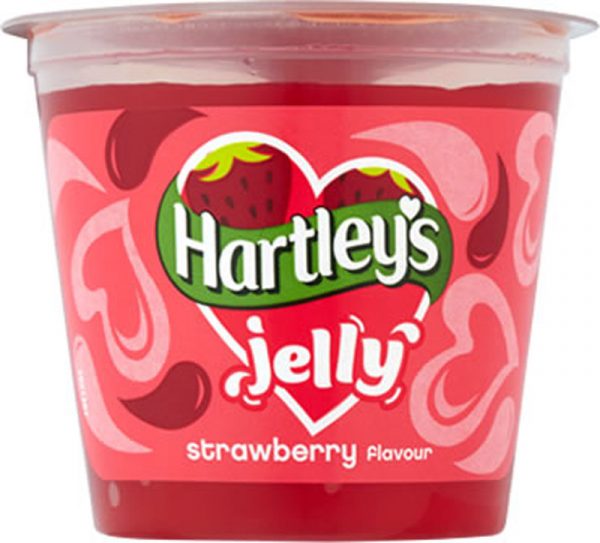 Hartley Jelly Pot Strawberry 125g x 12