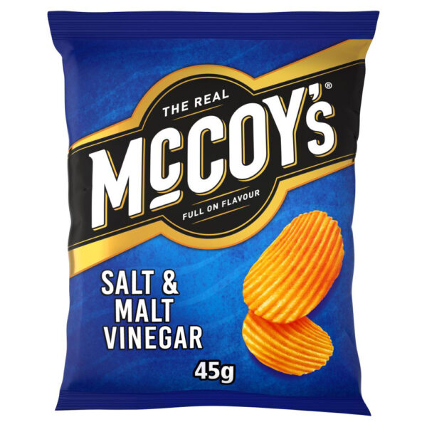 McCoys Salt & Vinegar 45g x 36