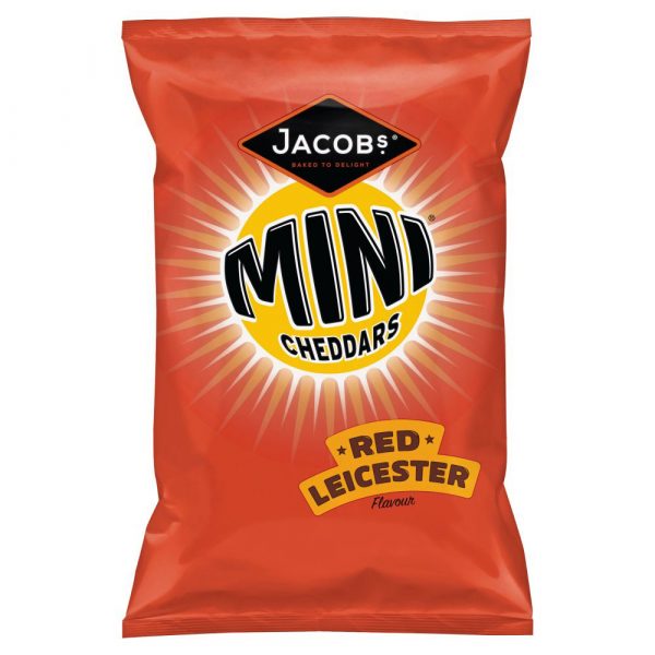Mini Cheddars Red Leicester 50g x 30