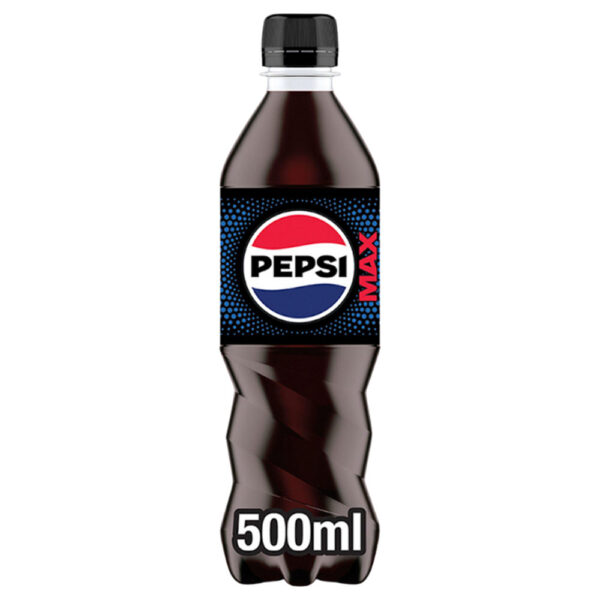 Pepsi Max Bottles 500ml x 24