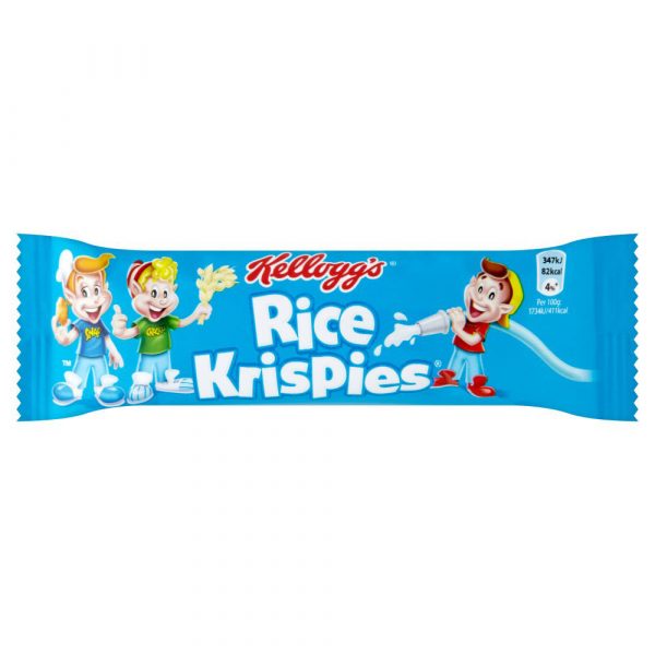 Kelloggs Rice Krispies Cereal Bar 20g x 48 (No Barcodes)