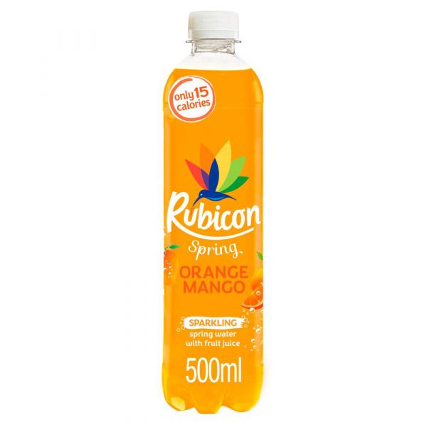 Rubicon Spring Orange & Mango 500ml x 12 - PROFIT BOOSTER (BB 30/4/25)