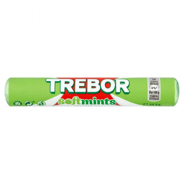 Trebor Soft Mint Peppermint 44g x 40