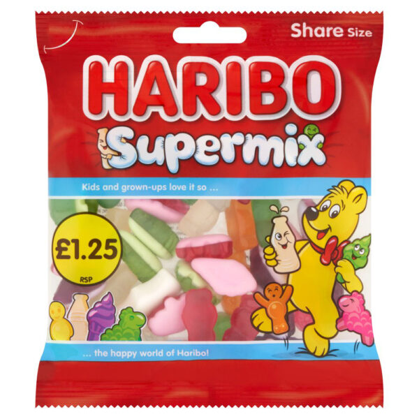 Haribo Supermix 140g x 12 - £1.25 PM