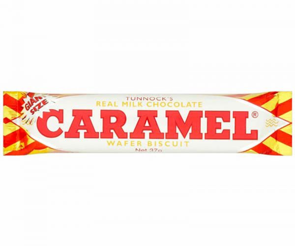 Tunnocks Giant Caramel Wafer Bar 37g x 36