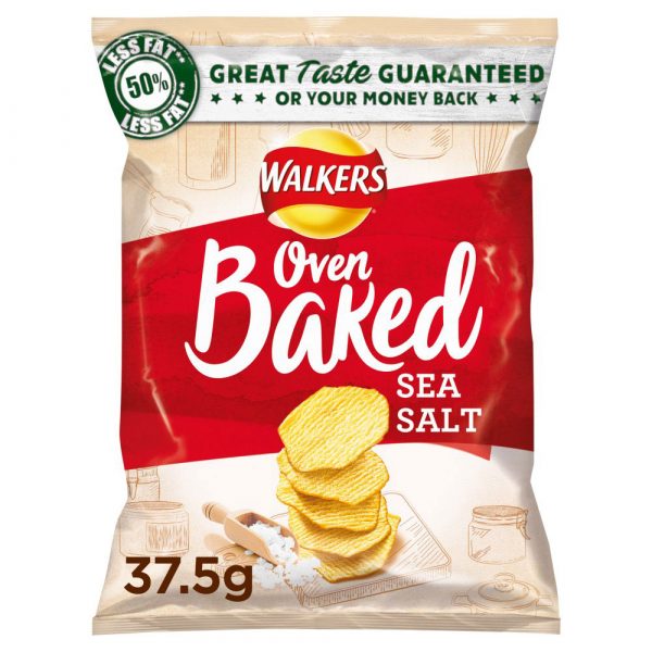 Walkers Baked Ready Salted 37.5g x 32