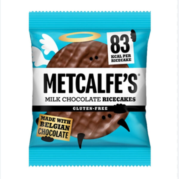 Metcalfe's Milk Chocolate Ricecake 34g x 12