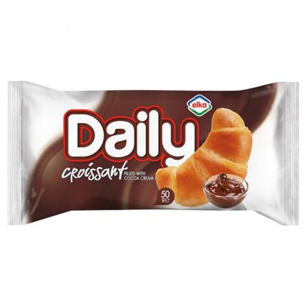 Elka Daily Cocoa Filled Croissant 50g x 20