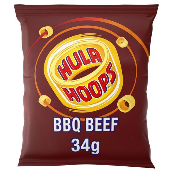 Hula Hoops BBQ Beef 34g x 32