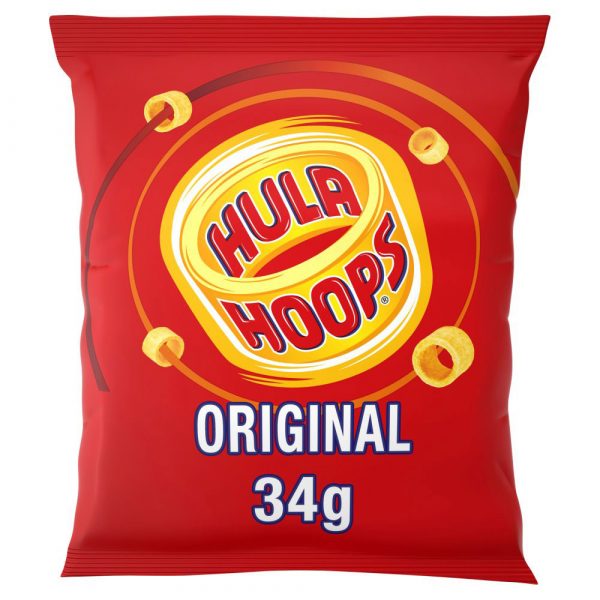 Hula Hoops Ready Salted 34g x 32