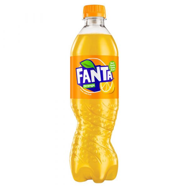 GB Fanta Orange Bottles 500ml x 12