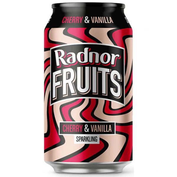 Radnor Fruits Sparkling Cherry & Vanilla Cans 330ml x 24