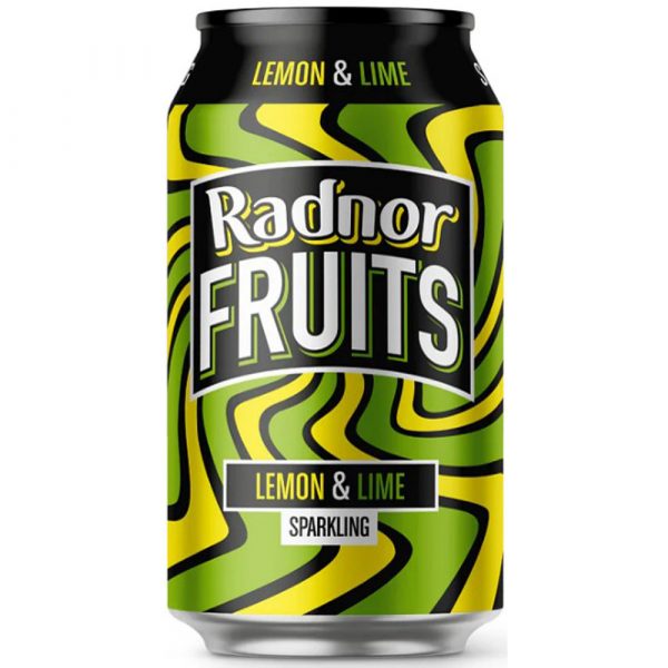 Radnor Fruits Sparkling Lemon & Lime Cans 330ml x 24