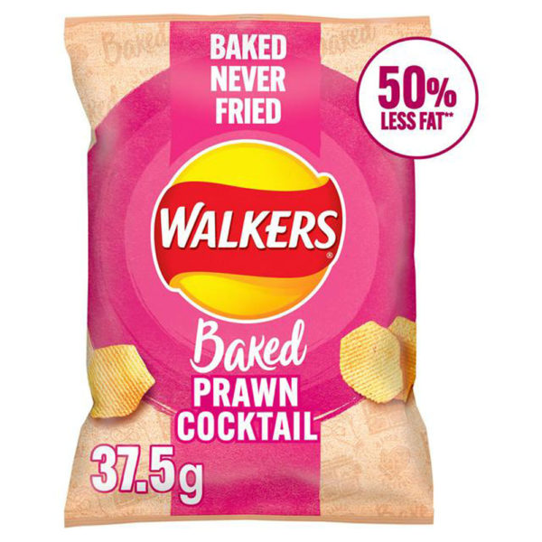Walkers Baked Prawn Cocktail 37.5g x 32