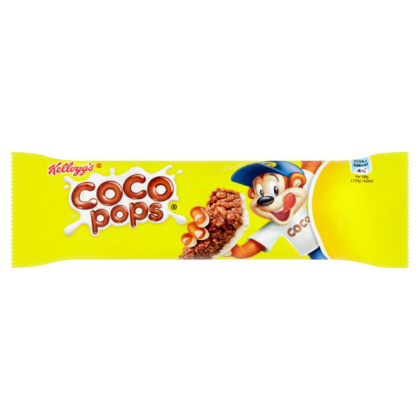 Kelloggs Coco Pops Cereal Bar 20g x 48 (No Barcodes)