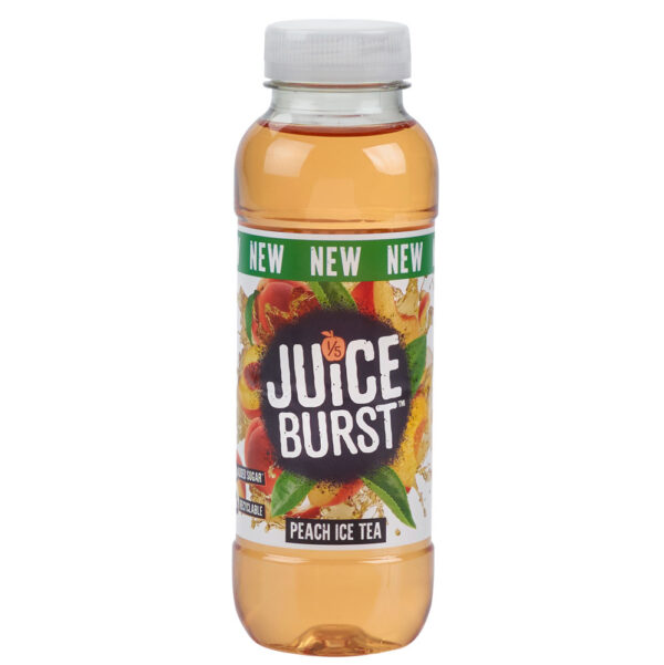 Juice Burst Peach Ice Tea 330ml x 12