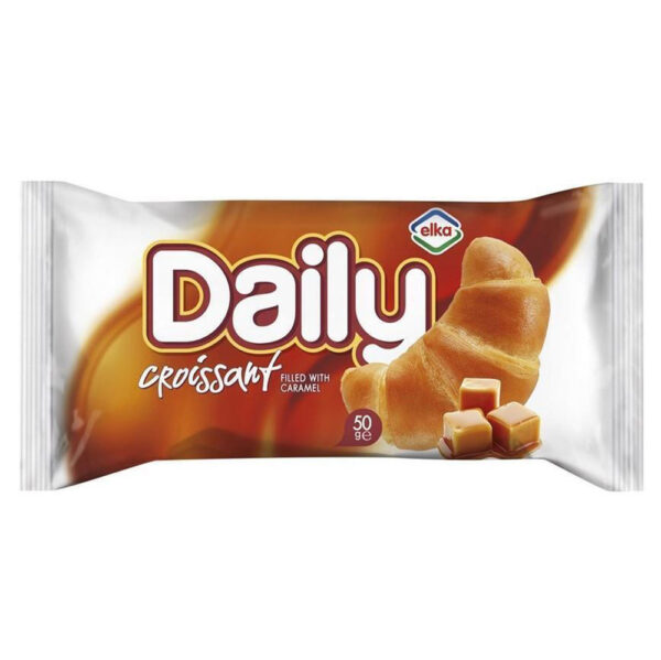 Elka Daily Toffee Filled Croissants 50g x 20
