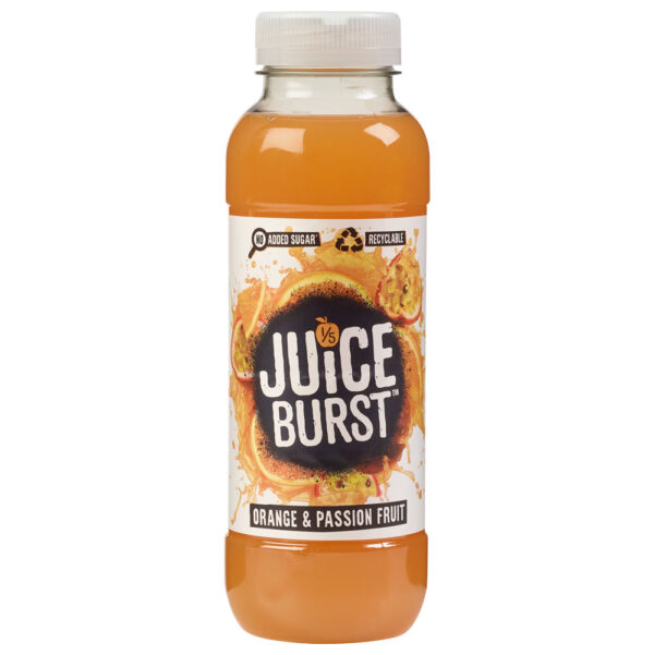 Juice Burst Orange & Passionfruit 330ml x 12