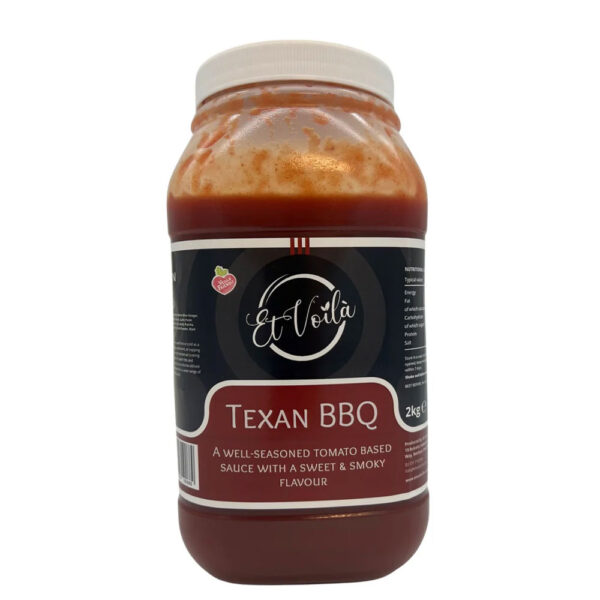 Et Voila Texan BBQ Sauce 2kg x 2 - DELISTING - REDUCED TO CLEAR