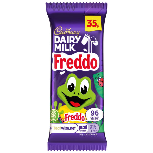Cadbury Freddo 35p PM 18g x 60 - NEW PRICE MARK