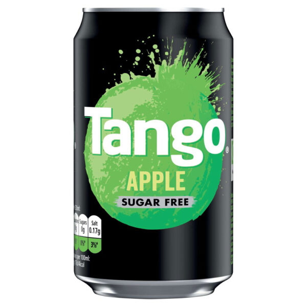 Tango Apple Sugar Free Can 330ml x 24