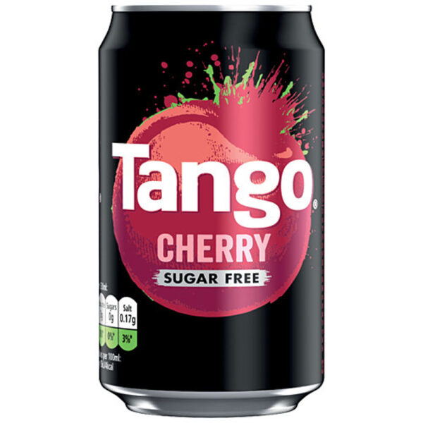 Tango Cherry Sugar Free Can 330ml x 24