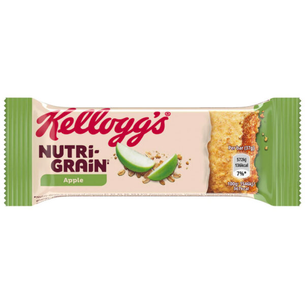 Nutri-grain Fruity Bars Apple 37g x 25