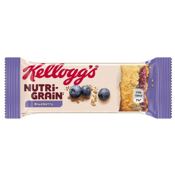 Nutri-grain Fruity Bars Blueberry 37g x 25