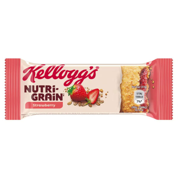 Nutri-grain Fruity Bars Strawberry 37g x 25